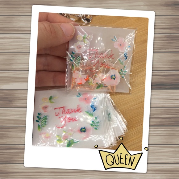 50 Jewelry Thank You Bags PRICE IS FIRM - Picture 2 of 8